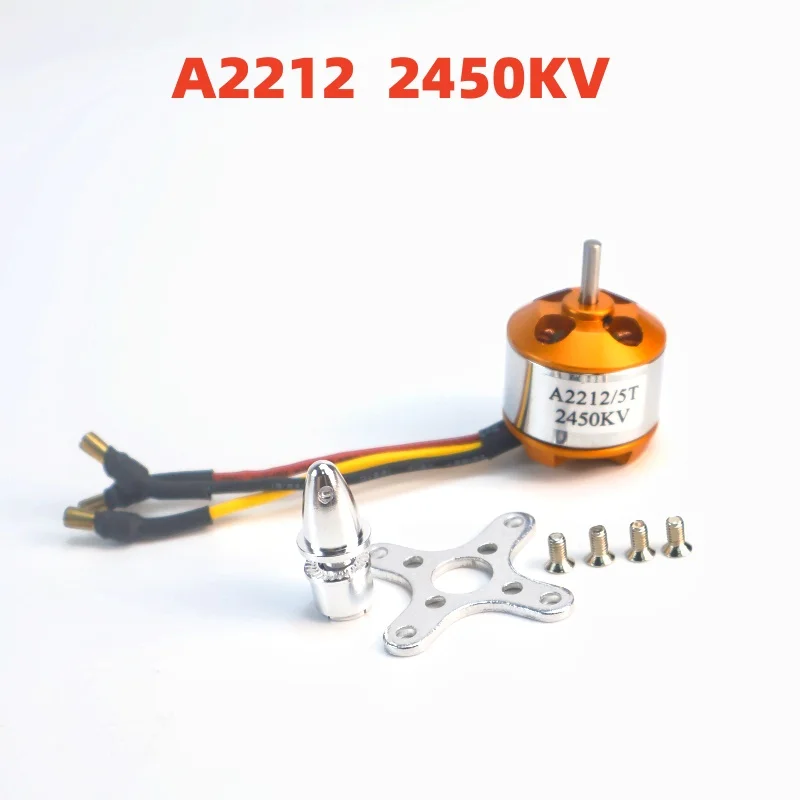 A2212 borstelloze outrunner-motor voor RC vliegtuigen vliegtuig multi-copter - meerdere KiloVolt-opties 930KV 1000KV 1400KV 2200KV 2700KV