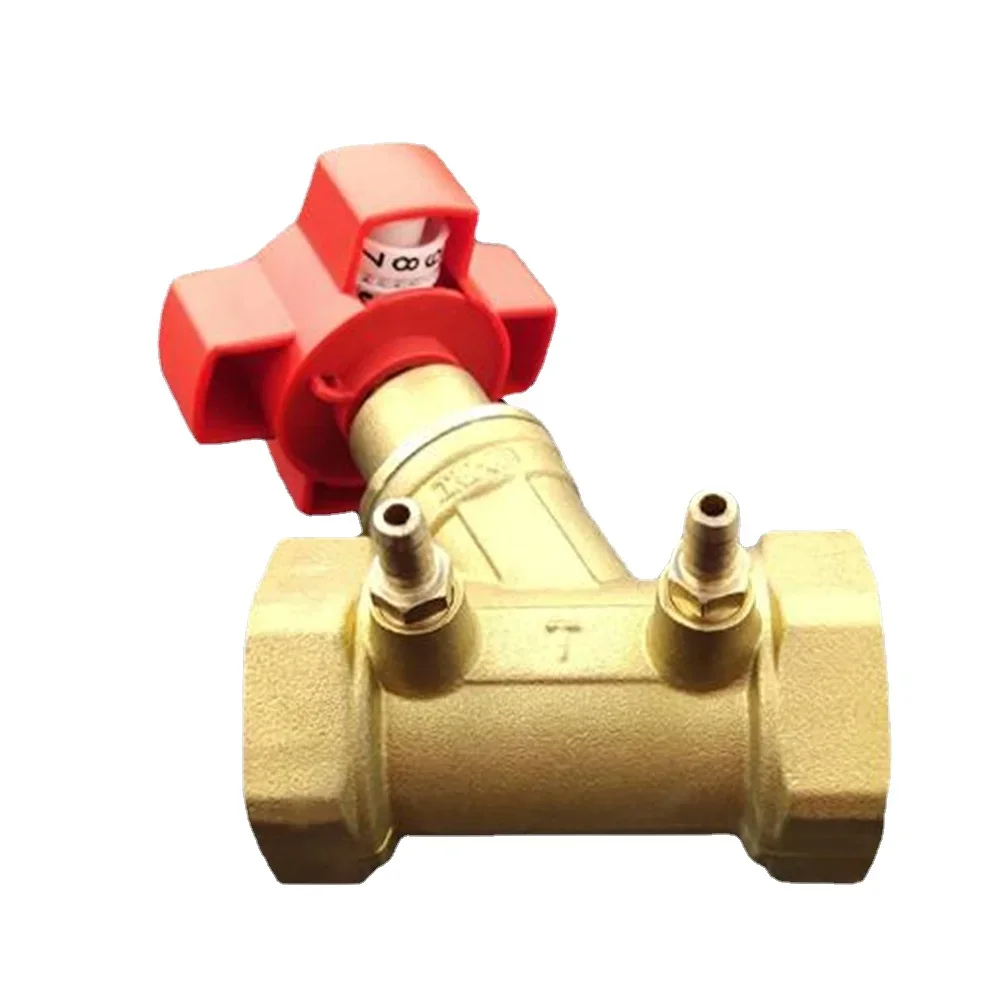 

Латунный утолщенный нагревательный инженерный балансировочный клапан, двухпозиционный регулирующий контроль потока с демонтацией цифрового дисплея