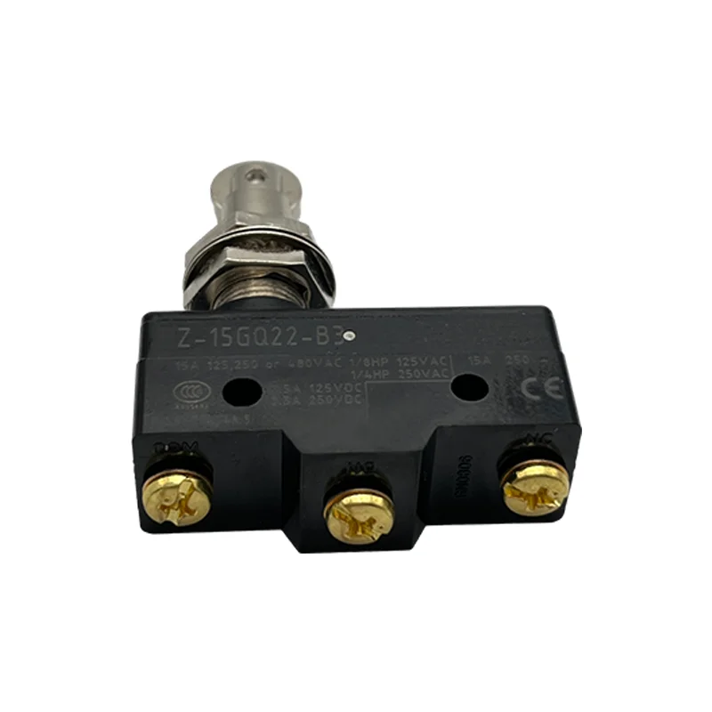 Push Button Plunger Momentary Micro Limit Switch lever type roller type 15A 125,250VAC;0.5A 125VDC 0.25A 250VDC high quality