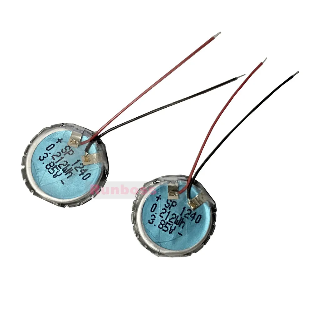 

2PCS/Lot 3.85V 55mAh HPT1240 SP1240 Battery for JBL Tune Flex ,Flex 2 Gaming Earbuds,TUNE 120 TWS Bluetooth Wireless Headset