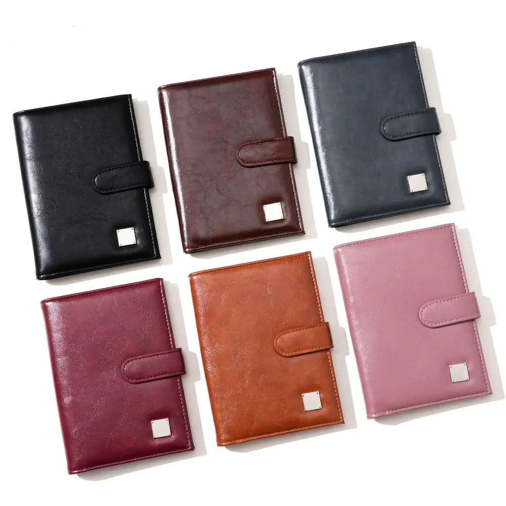 

Portable Card Holder PU Passport Bag Purse Passport Cover Passport Clip RFID Anti-theft Ticket Holder Storage Card Bag Women