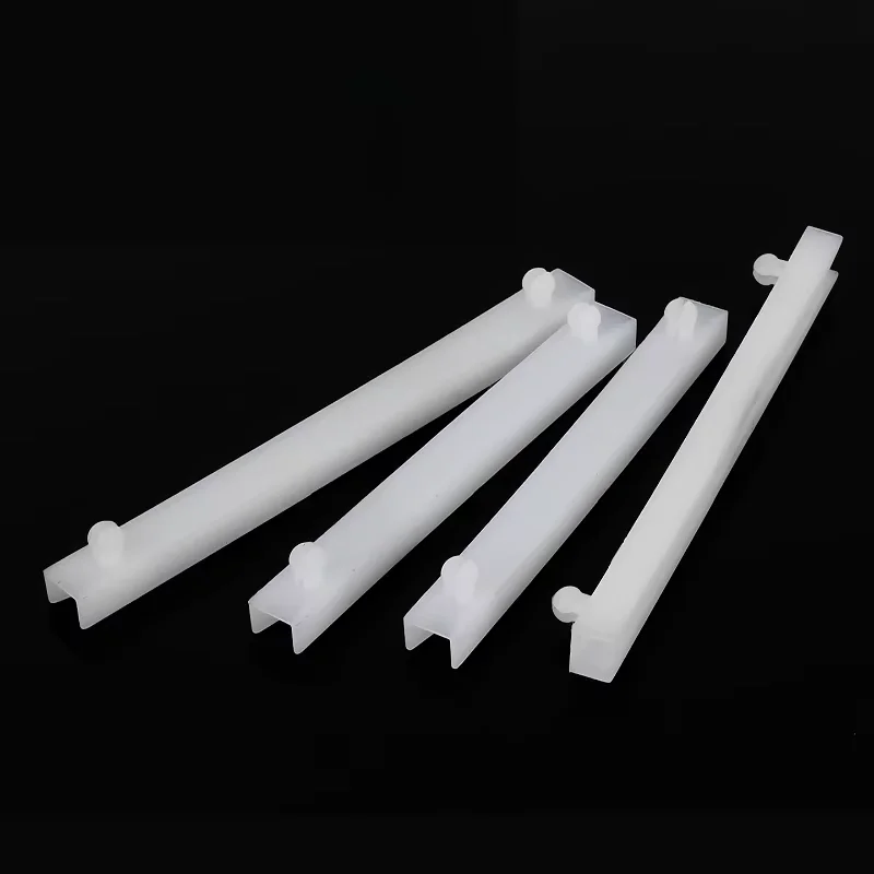 CG Series White Nylon Pc Spacer Board Fixing Circuit PC Board Fixing Snap-In Guide Rail Long