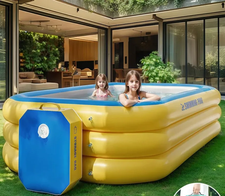 

Inflatable Swimming Pool Children's Household Pool Swimming Yard Paddling Pool Baby Swimming