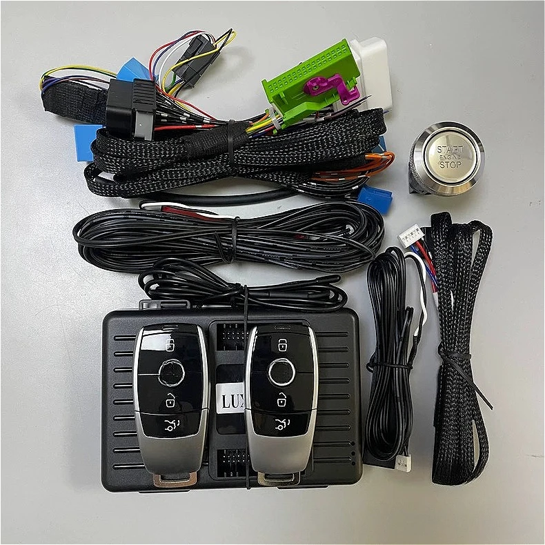 

For Mercedes Benz SLK R171 CLS W219 CLK G W463 E W211 Facelift Car Engine Remote Starter Push Start Stop PKE Keyless GO Function