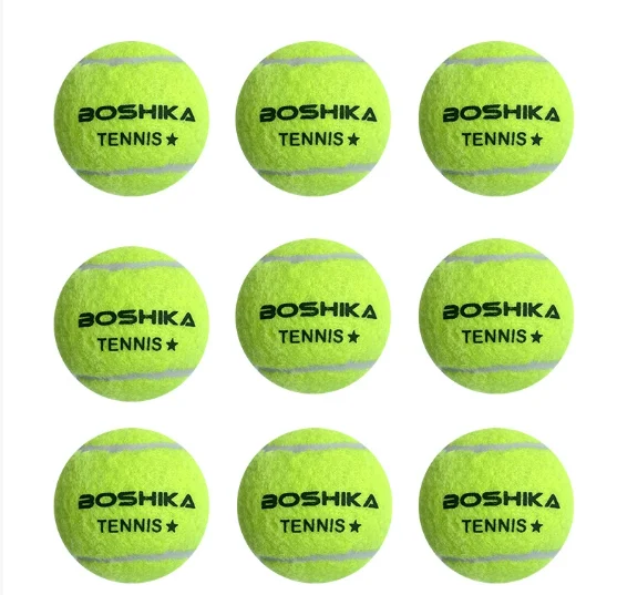 3/5/10 Buah/Lot Mesin Bola Tenis Permainan Bola Latihan Tahan untuk Bermain Tenis Tekanan Konstan Tanpa Tekanan