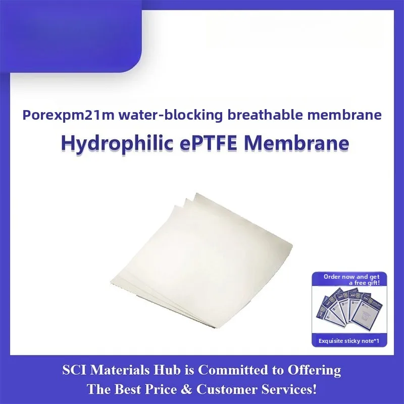 

ePTFE Waterproof Breathable Membrane High Air Permeability Hydrophilic Film