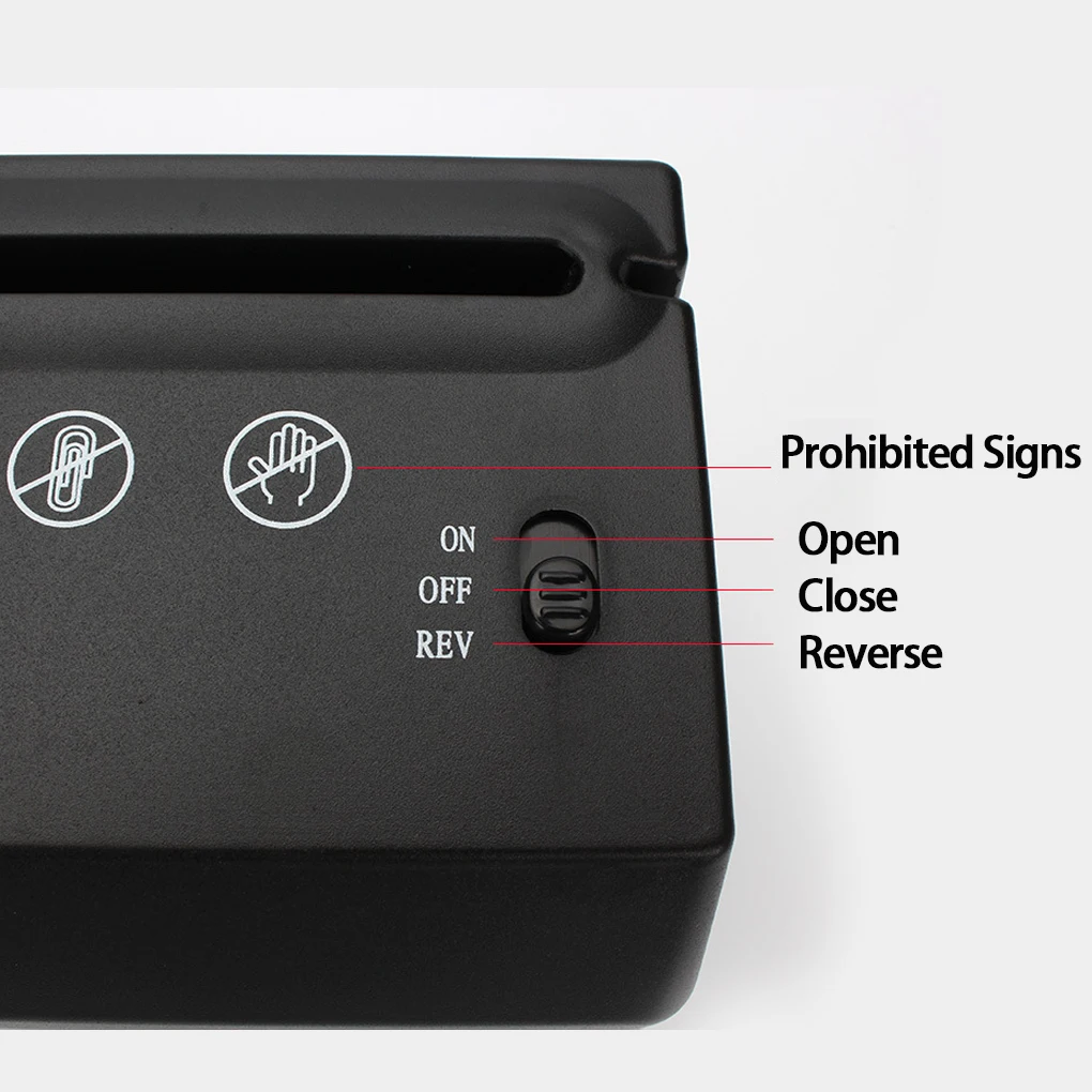 Маленький измельчитель бумаги формата А6 для работы по дому USB Электрический двойного назначения USB Электрический мини двойного назначения