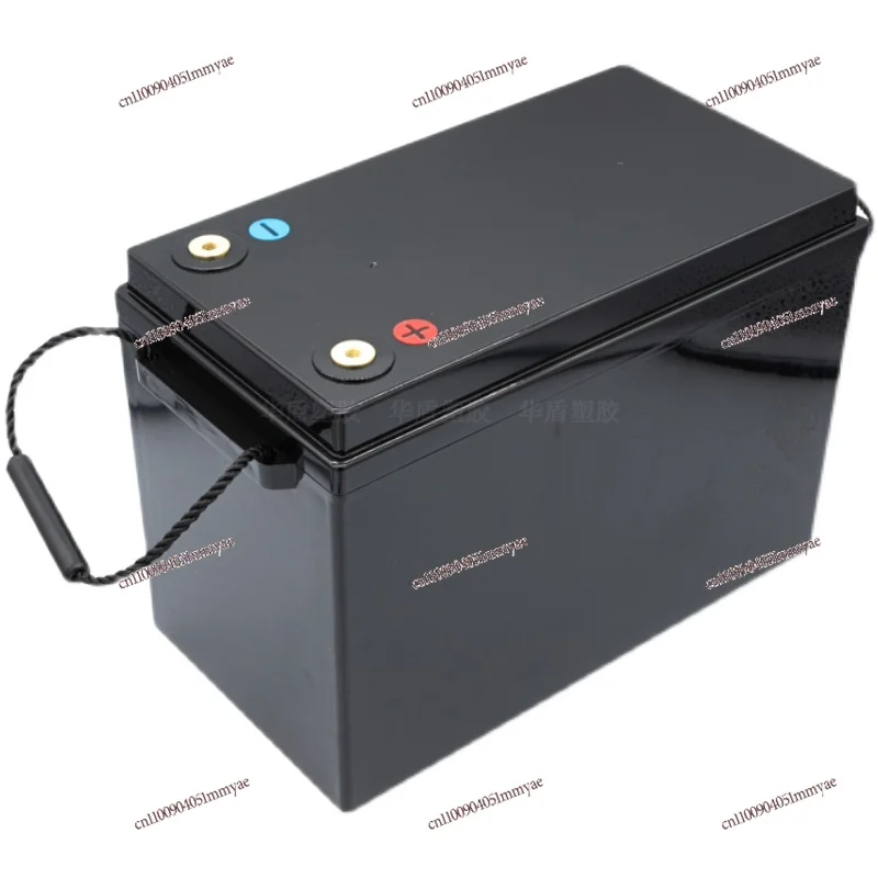 新しい12v180ahリチウム電池プラスチック防水シェルは18650、26650、32650セルを収容できます