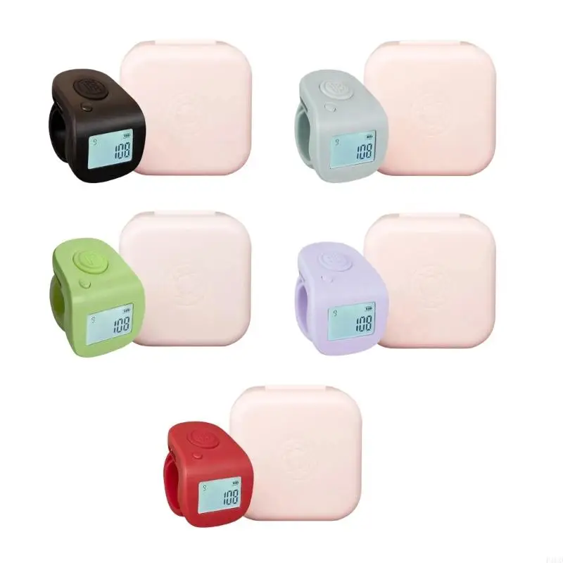

2025 New USB Rechargeable Finger Tally Counter Electronic Counter for Teachers & Students