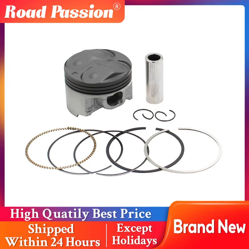 

Road Passion Motorcycle Parts Piston Rings Kit 56~57mm Pin 16mm for YAMAHA FZR400RR 3TJ FZ400 4YR 1997 3TJ-11631-00-00