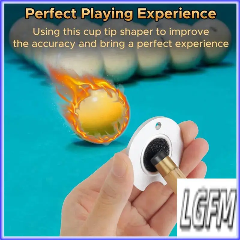 

GM-3X Формирователь наконечников для бильярдного кия Инструмент для формирования наконечника для бильярдного кия Dime Формирователь наконечника для бильярдного кия Dime Аксессуары для бильярда