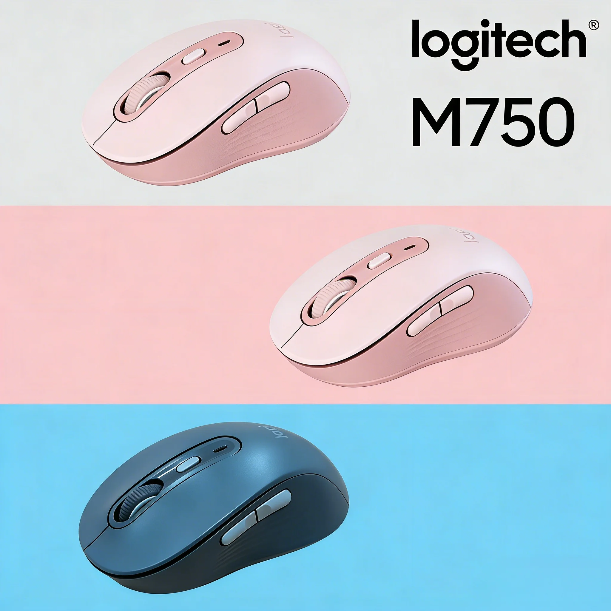 

Бесшумная продуктивность: беспроводная мышь Logitech M750