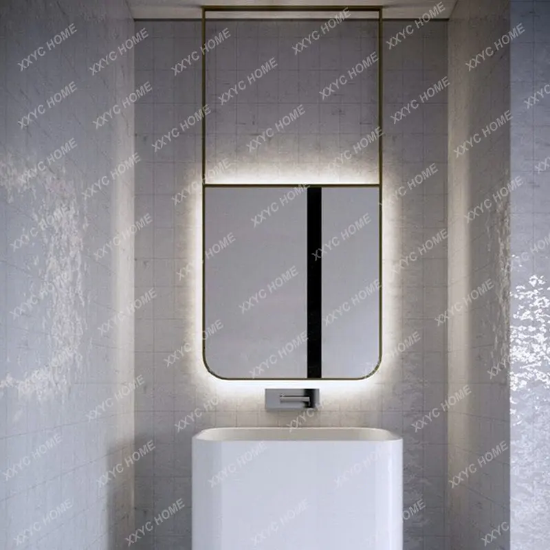 

Led Bathroom Mirror With Light Wall Hanging Mirror Light Fixtures Above Espejo Con Luz Mirror For Shower EB5BM