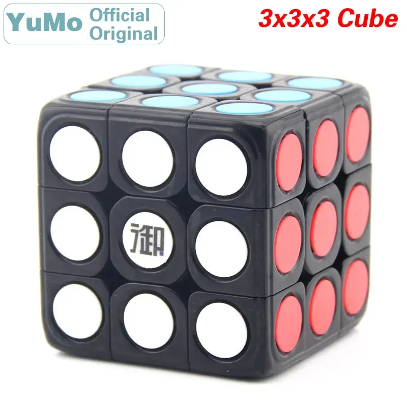 YJ YuMo cercle point 3x3x3 Cube magique 3x3 vitesses Puzzle torsadé casse-tête Intelligence stimulante jouets éducatifs pour les enfants