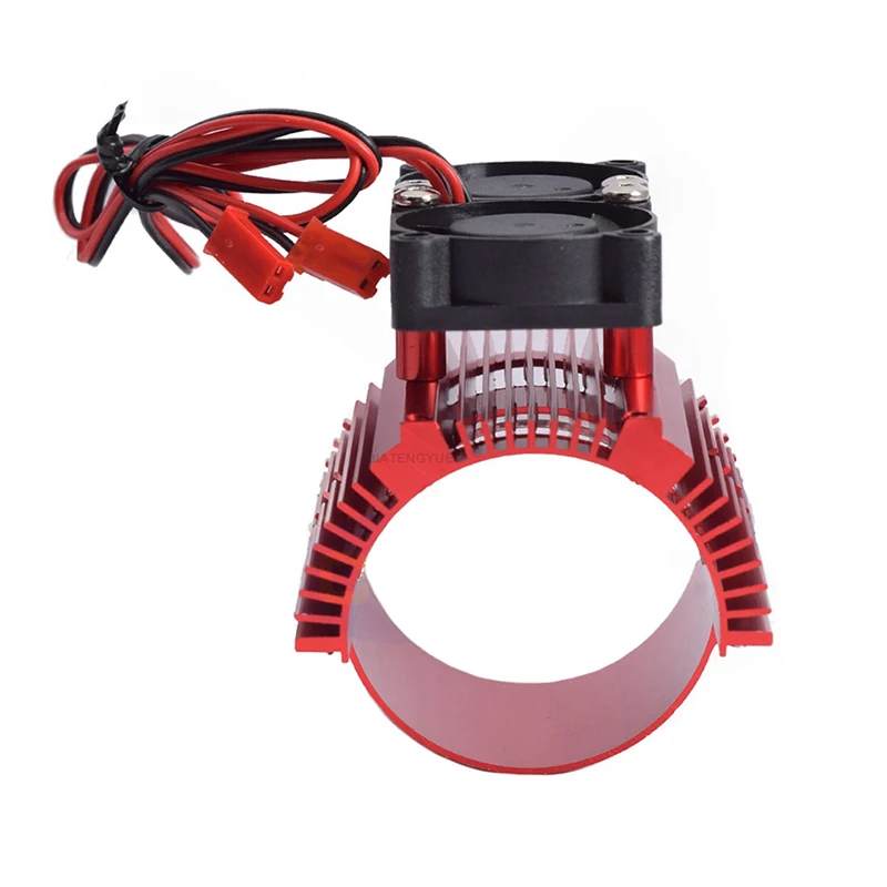 1:10 Traxxas SUMMIT E-REVO Dual Fan Motor Kühler 41-43MM Motor Kühlkörper Verbesserte Teile