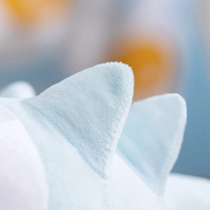 Snom Plüschpuppe, schöne Eisfigur, weiches, flauschiges Sammelspielzeug für Spiele- und Anime-Fans, für den Innenbereich, Tischdekoration, Heimdekoration – Detail 15