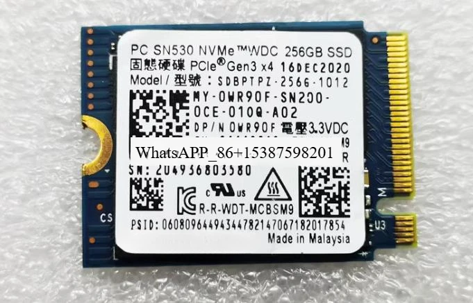 BC NVME 2230 SSD XBOX Expansion Card Apply To WD Digital Data CH SN530 512G 1T M2