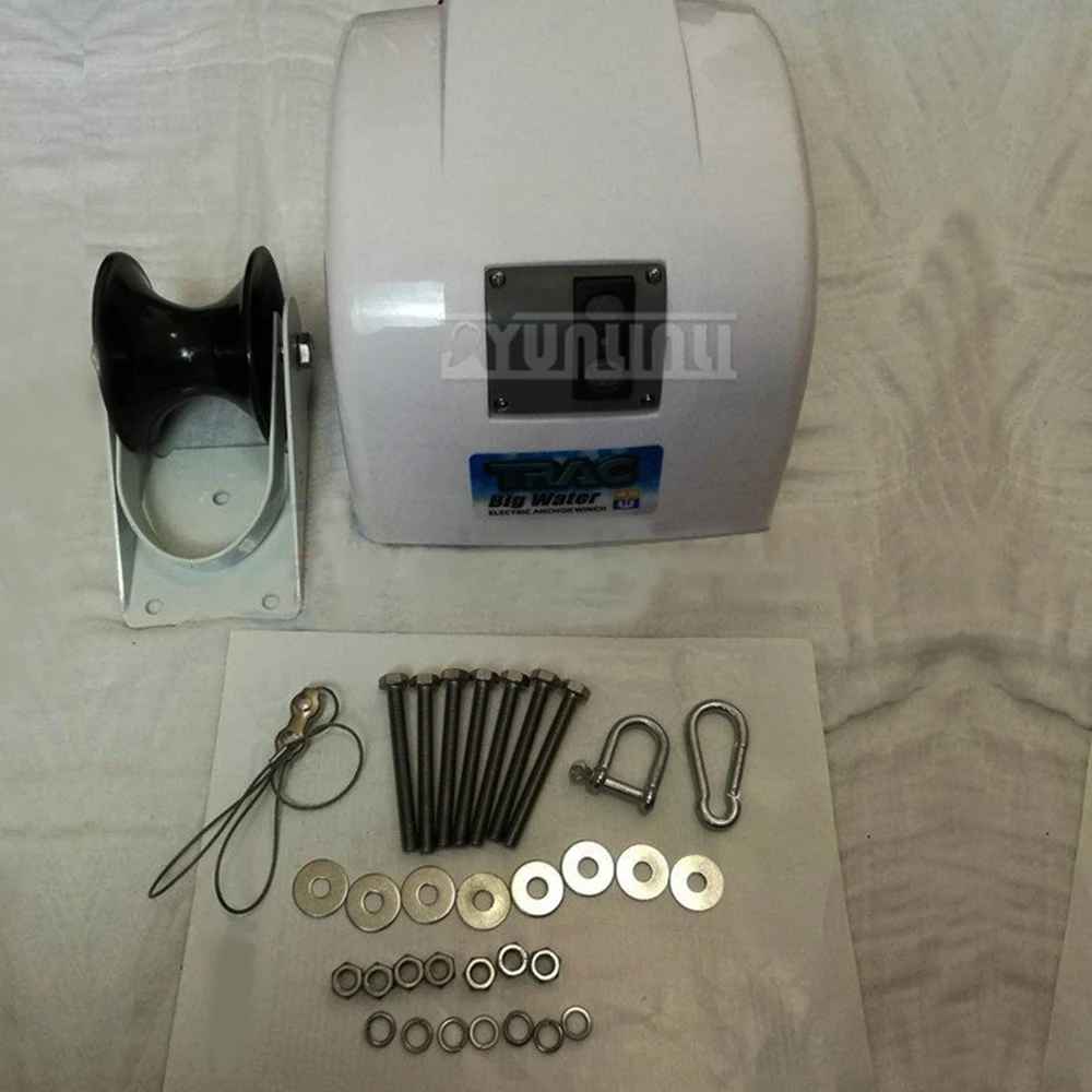 Yacht AC45 verricello elettrico nave verricello orizzontale automatico Max Anchor peso 13.4KG