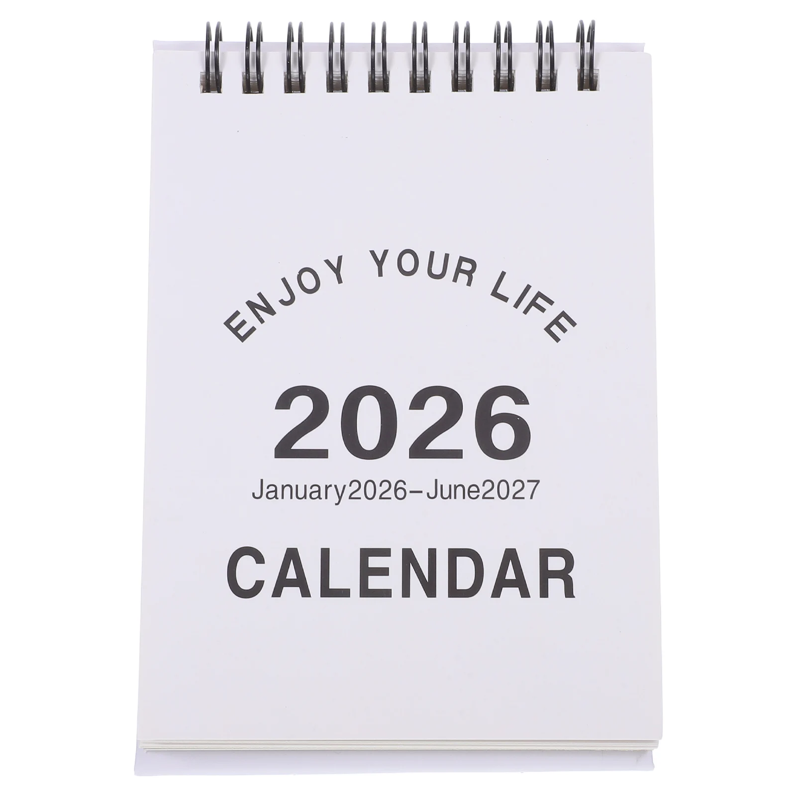 2026 Desk Mini Compact Desktop Calendar 2026 Standing Flip Tabletop Calendar For Office Home School Organization Pink