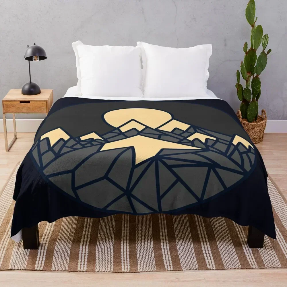 

Mountains Throw Blanket Soft Sherpa Fleece Warm Blanket for Winter