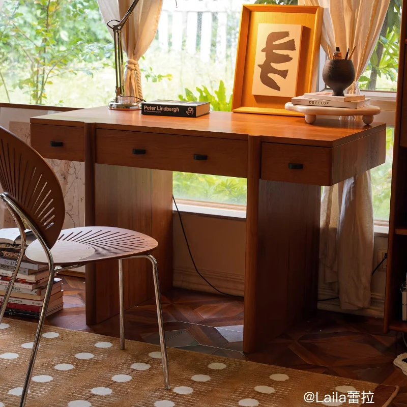 Medieval Solid Office Desks Wood Bedroom Office Desks Writing Desk Advanced Office Furniture Scrivanie Per Ufficio ZY40BGZ