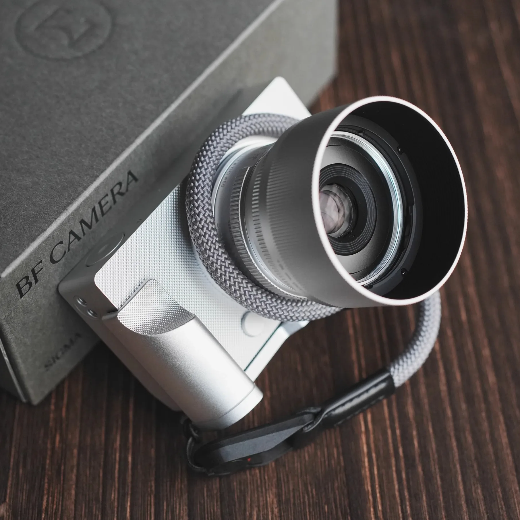 YUWOOD Metal Handgrip L Shaped Grip for Sigma BF Camera Thumb Grip with Quick Release Plate Design Silver Handgrip