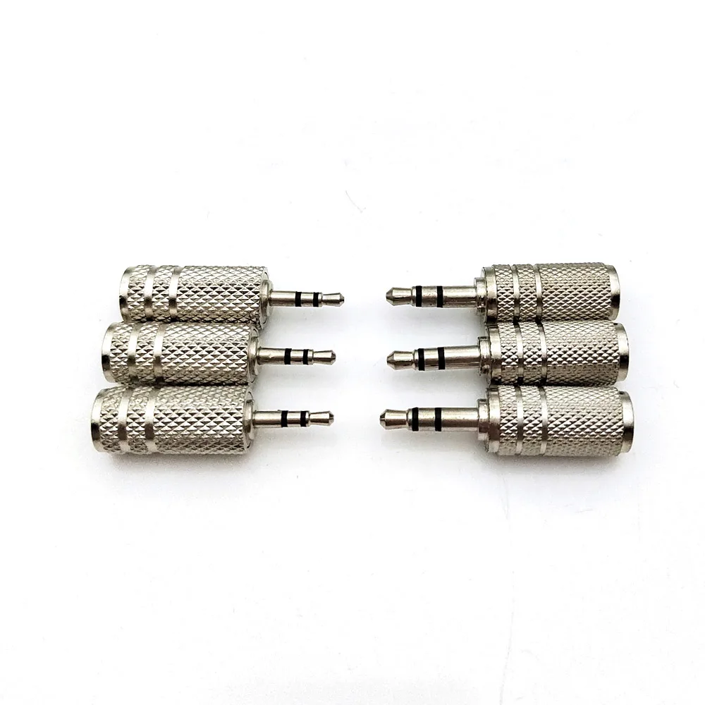 2.5mm da maschio a femmina 3.5mm/3.5mm da maschio a femmina convertitore adattatore da 2.5mm Jack per cuffie Audio Stereo di alta qualità