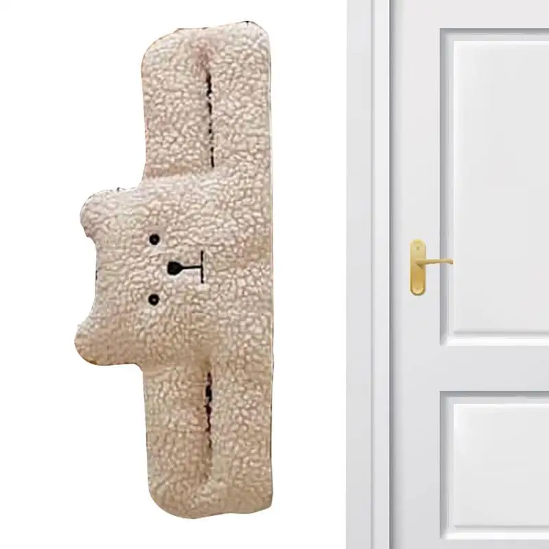 Door Finger Safety Guard Anti-Pinch Finger Pinch Guard Protector Proofing Children Door Stopper Anti-Collision Soft Bear/Rabbit