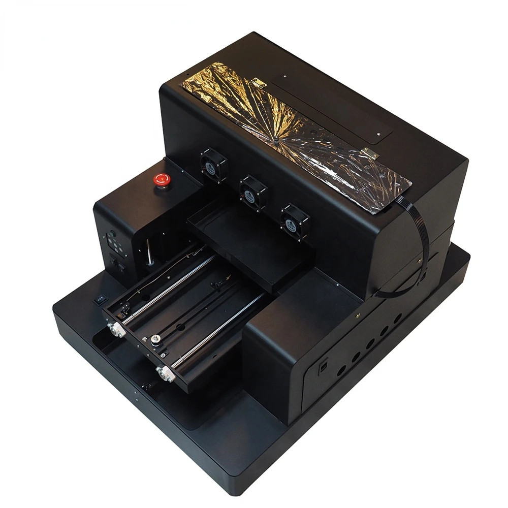 A3 uv printer with free Bottle Holder for Phone case Bottle  Cylinder Metal uv printing machine