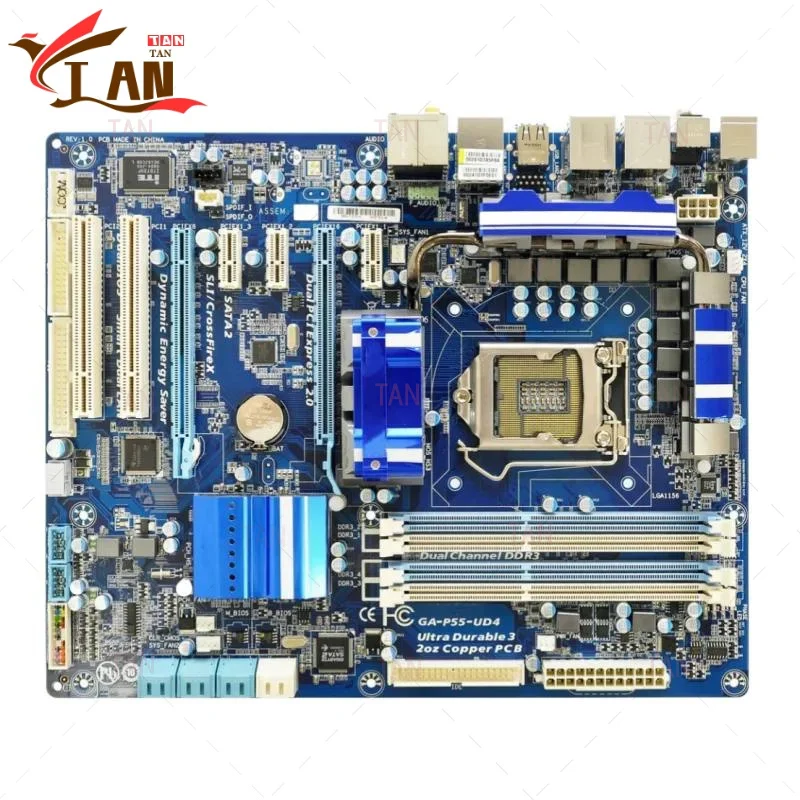 Placa base Gigabyte GA-P55-UD4, 99% nueva, P55 LGA 1156 DDR3 ATX, 100% probada, envío rápido TT