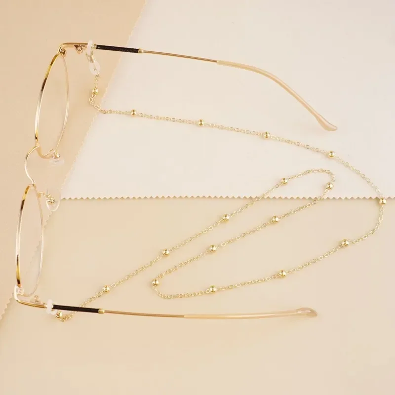 Y2K Glasses Beaded Glasses Chain for Women Holder Cord Lanyard Necklace Glasses Chain Eyewears Necklace Sunglasses Lanyard