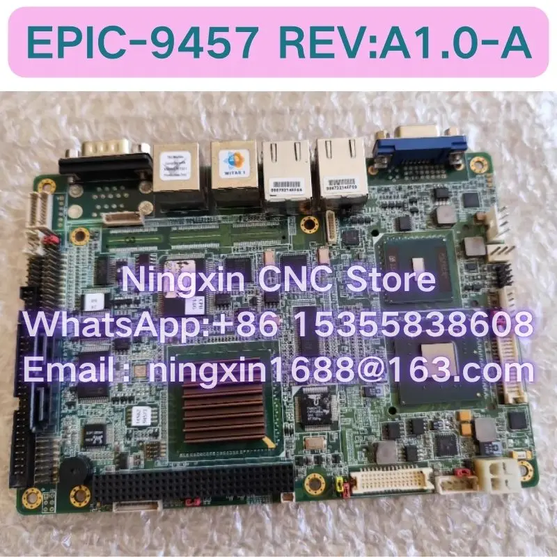 

Second-hand EPIC-9457 REV:A1.0-A industrial control motherboard Functional test OK Fast delivery