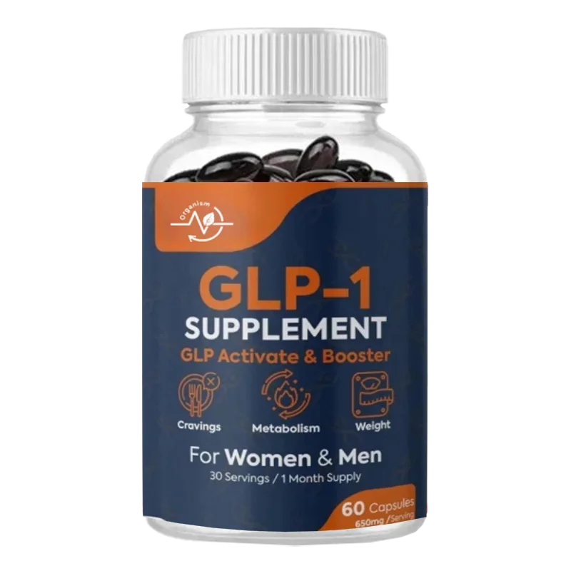 

GLP-1 Male and Female Supplements, Digestive and Metabolic Support (60 Pills/30 Servings, 1300 Milligrams Per Serving)