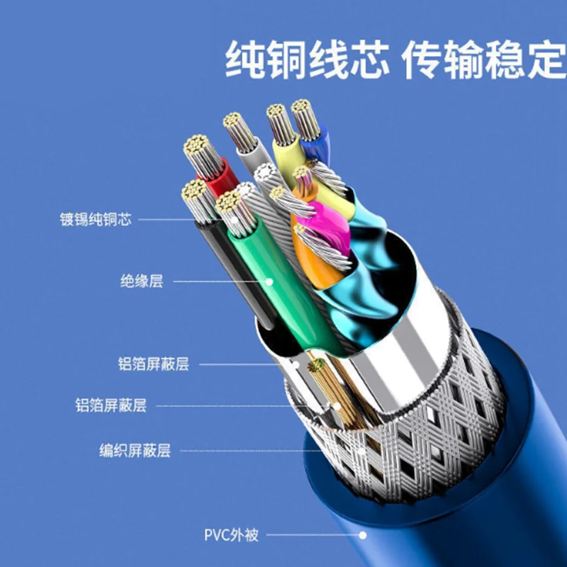 5gbps  USB 3.0 Male/Female to Micro B Printing Mini 10 Pin Extension Cable Applied to Mobile Hard Drives, Digital Cameras