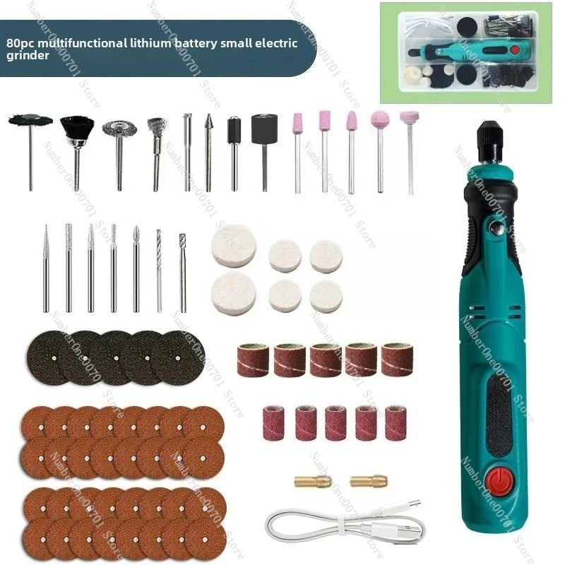 Lithium Battery Rotary Tool | Cordless Mini Grinder for Sanding, Polishing, Cutting & Nail Art