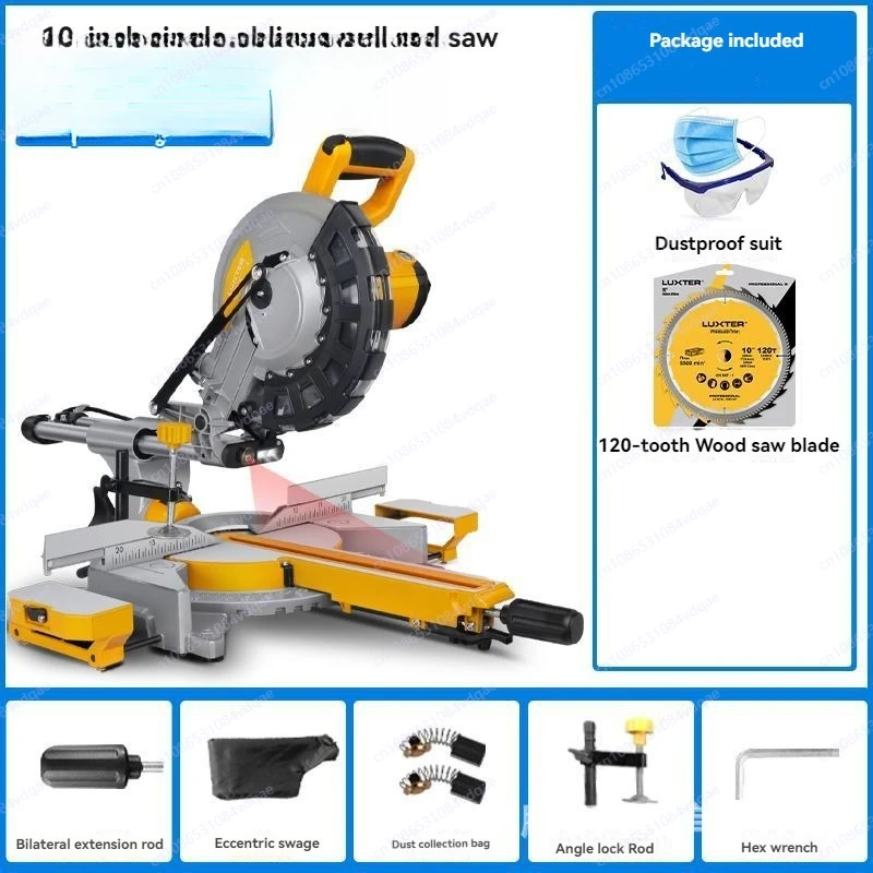 10 inch wood saw machine desktop miter saw home 80 teeth