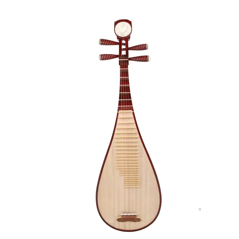 

Hooqu Hot Sale Lute Chinese Folk Instrument Pipa Lute Rosewood Lute Teaching Recommended