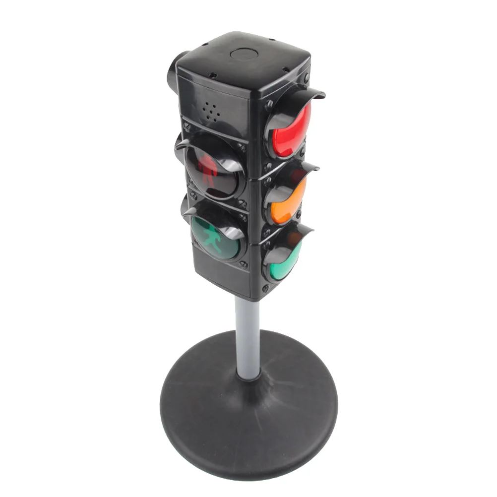 

Simulated Traffic Light Toy for Cultivating Safety Awareness Kids LED Small Satisfying Curiosity Road Plastic Model