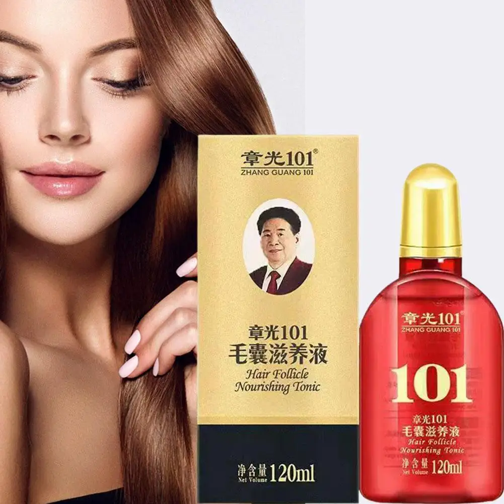 

ZHANGGUANG 101B HAIR TONIC 60 мл мощная против выпадения волос китайская медицина терапия лечение волос эссенция 100% оригинал