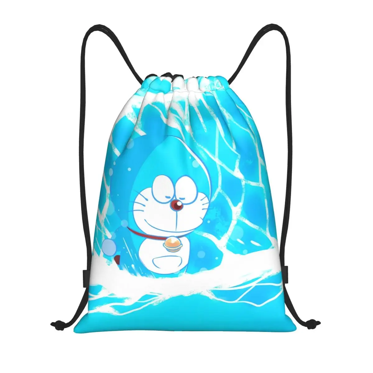 

Индивидуальный рюкзак-мешок Doraemon с манга-принтом, легкий, для мужчин и женщин, для спорта и хранения вещей