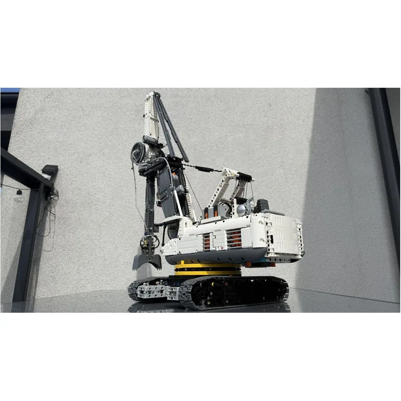 

MOC-237607Новый гидравлический гусеничный экскаватор C400XP2Модель строительного блока3500 деталей Детский строительный блок на день рождения для мальчиков Игрушка в подарок