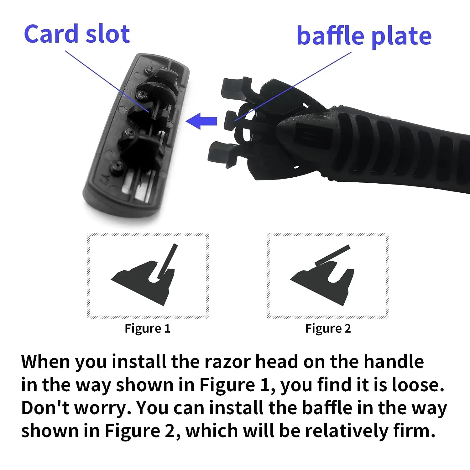 Handle Manual Profession Face Care Beard 3-Layers Blade Safety Raze And Shaving Razor Stand Shaver  For Man