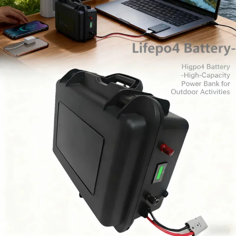 48V Lifepo4 Battery 60Ah-180Ah with 20A Charger for Trolling Motor Marine Boat Back Up Power