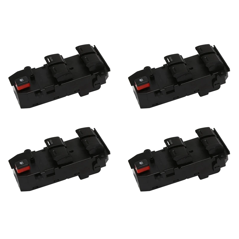 

4X For Honda City 2009-2014 Power Master Window Lift Control Switch Front Right Driver Side RHD 35750-TM0-F01