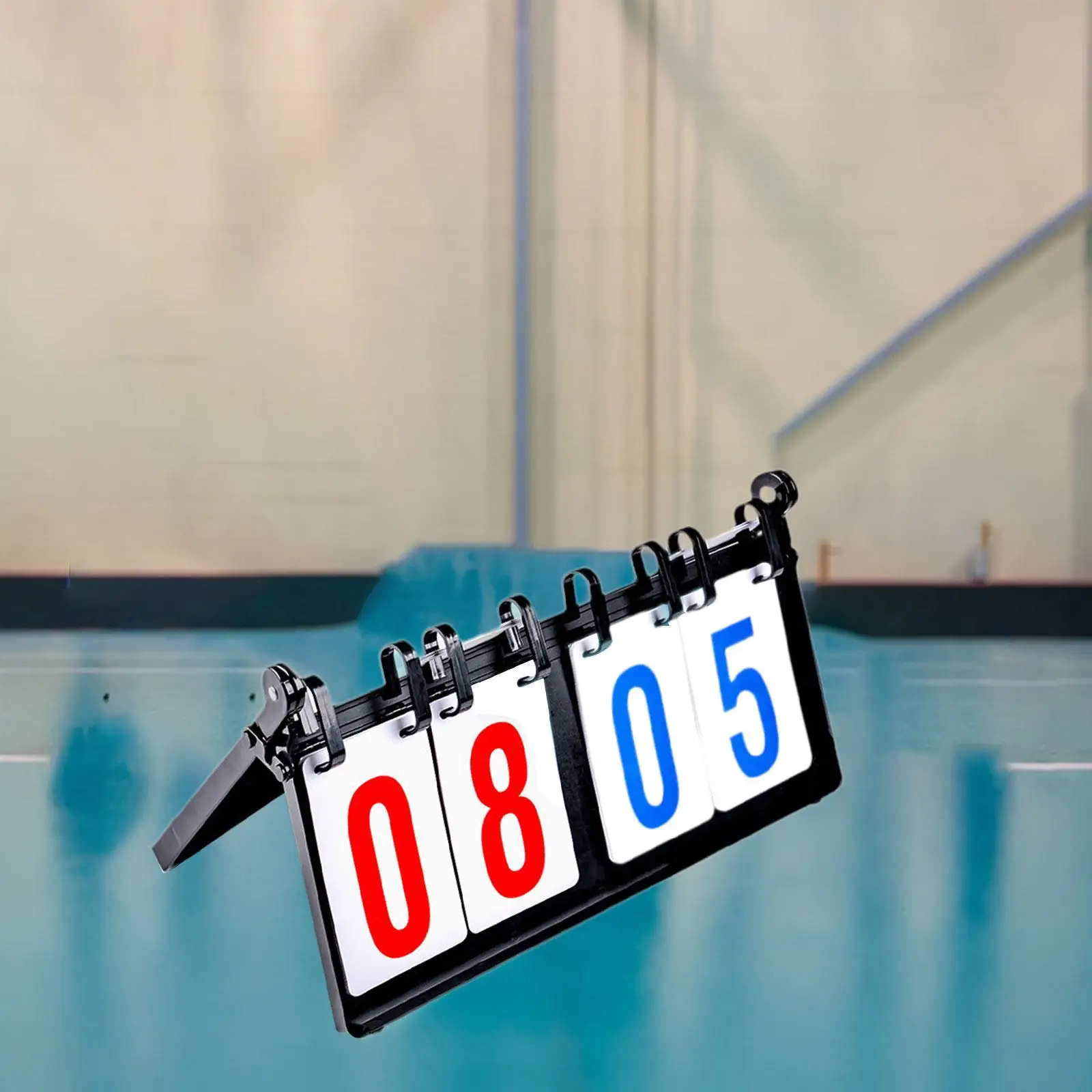 

Portable Flip Scoreboard, Manual, 4 Digit Tabletop Score Board Flipper Board for Table Tennis