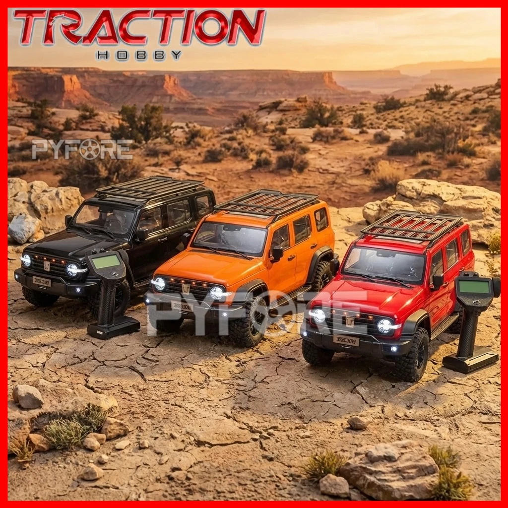 

Радиоуправляемый внедорожник Traction Hobby KM Tank300 V2 1/8, электрический, 4WD, RTR, имитация грузовика, игрушка для взрослых
