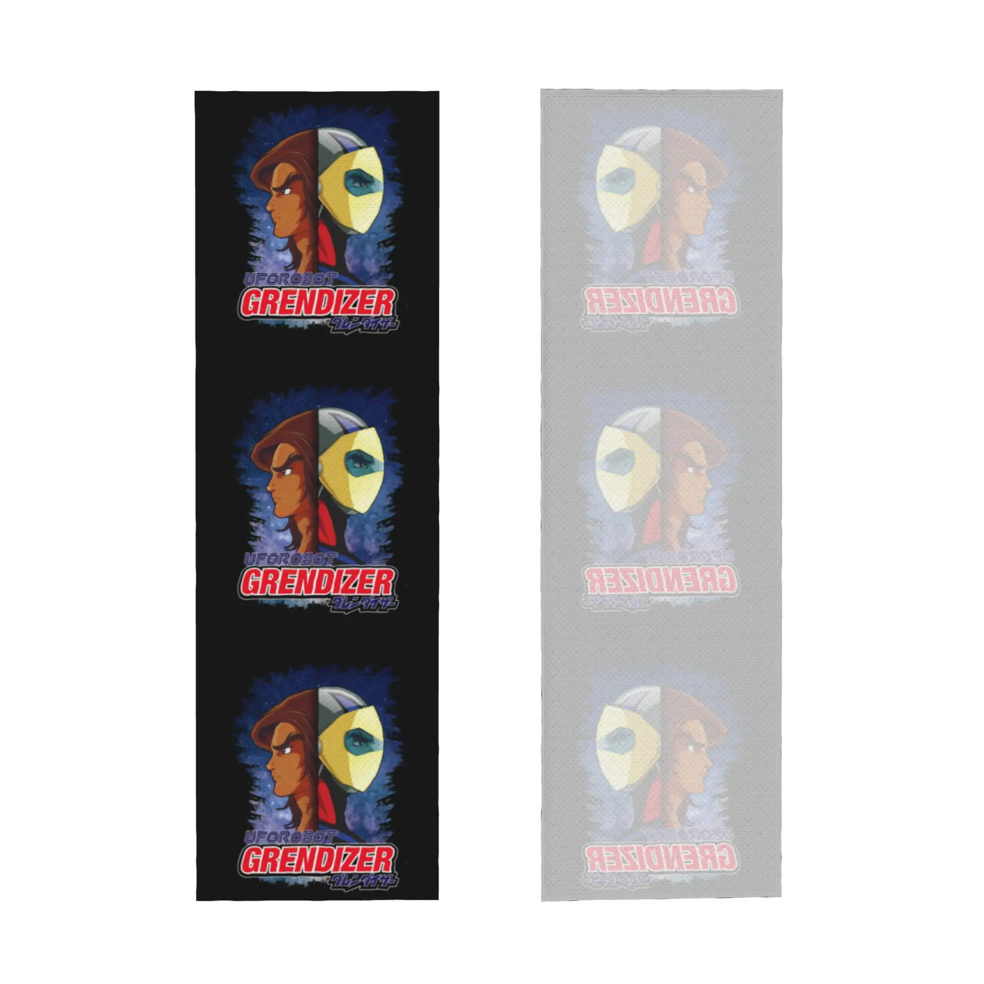 Cold Exercise Towel UFO Robot Grendizer with Actarus Beach Sports Yoga Towel Camping Towel Refreshing Sports Scarf Face Towels