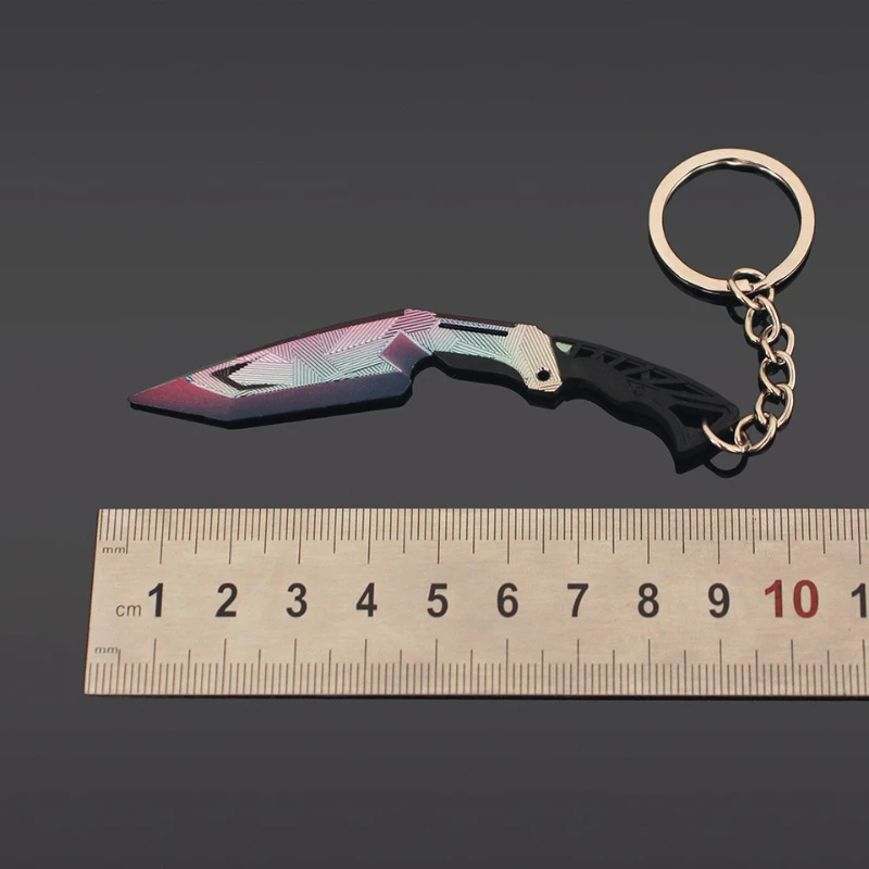 9cm/3.54in Arena Breakout Periferyjny Wisiorek Miniaturowy Stołyk do Kuty Żelaza Nepal Metalowy Brelok Zabawki Modely Broni