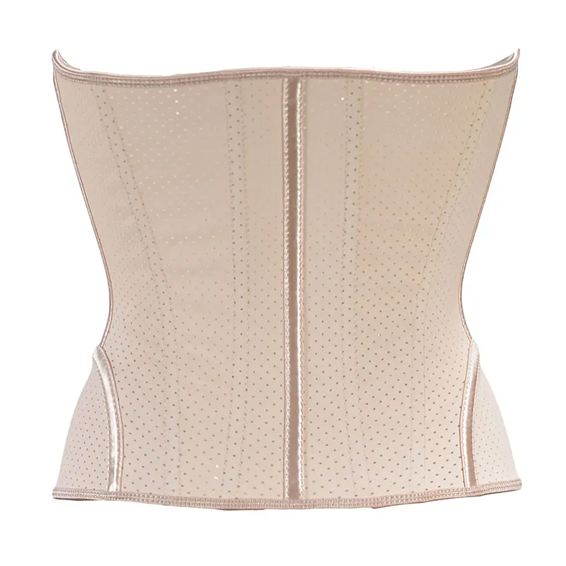 Long Torso Latex Waist Trainer Corset Body Shapewear Women 15 Steel Bone Colombian Girdles Waist Cincher Slimming Belly Sheath