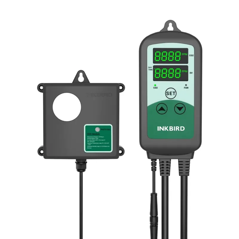 Inkbird ICC-510 Greenhouse CO2 Controller for Supply CO2 to Plant, Grow Room
